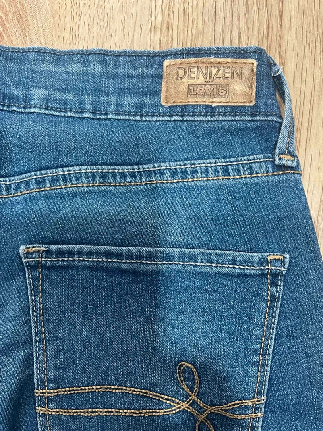 Short Levi's Modern Crop Taille 2 Vintage Bleu Slv 050 – photo 9